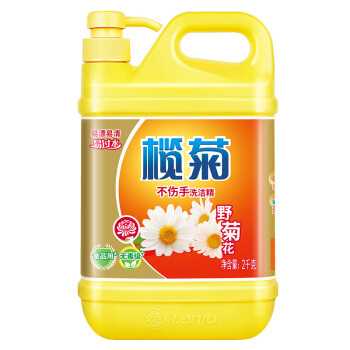 榄菊 野菊花不伤手洗洁精 2kg *2件