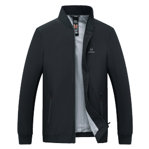 雅鹿 男士春秋修身款 商务休闲夹克外套