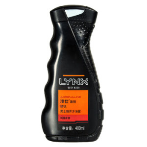 18点开始： LYNX 凌仕 男士醒体沐浴露 续锐型 400ml