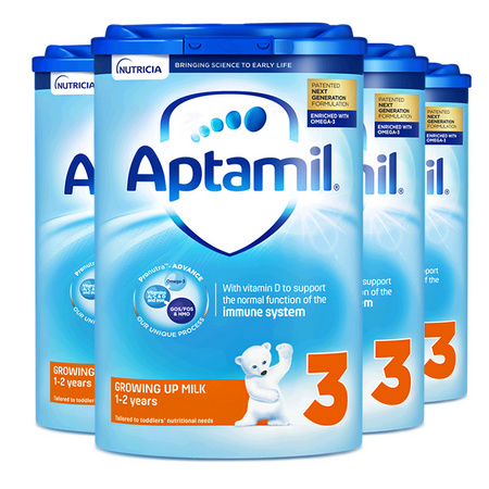Aptamil 英国爱他美 幼儿配方奶粉 3段 800g*4罐