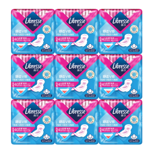 Libresse 薇尔小V巾 极薄防漏棉柔卫生巾 10片*3包 39元双11预售到手价 定金10元