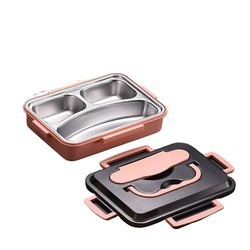 WORTHBUY 沃德百惠 304不锈钢饭盒 1300ml