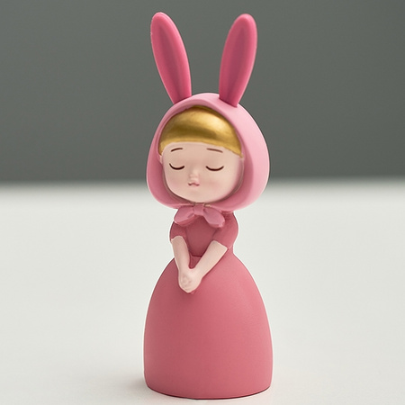 翻旧事 梦境兔女孩 北欧创意摆件 小号 3.5*3.5*10cm