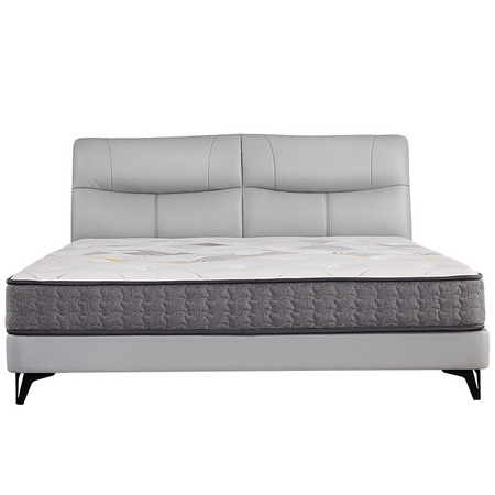 双11预售：QuanU 全友 105201 头层牛皮软包床 1800*200cm