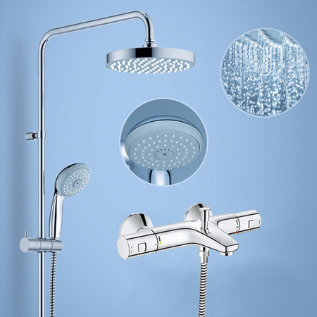 GROHE 高仪 34598000+27389002 恒温花洒淋浴套装
