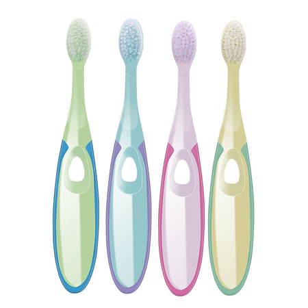 桃小米 儿童牙刷 4支装