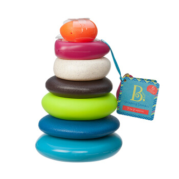 京东PLUS会员：B.Toys 水漂石叠塔杯 益智堆环叠叠乐