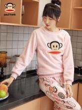 Paul Frank 大嘴猴 法兰绒情侣家居服套装 多款