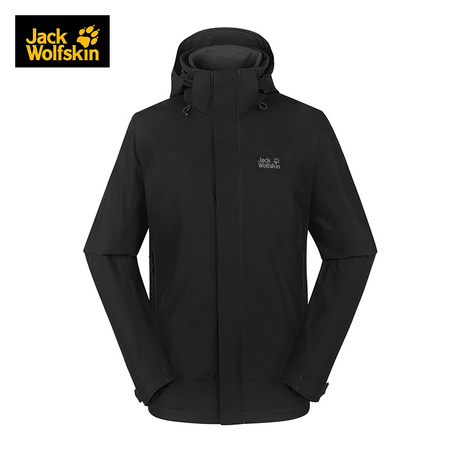 JackWolfskin 狼爪 5118353 男士户外加绒三合一冲锋衣