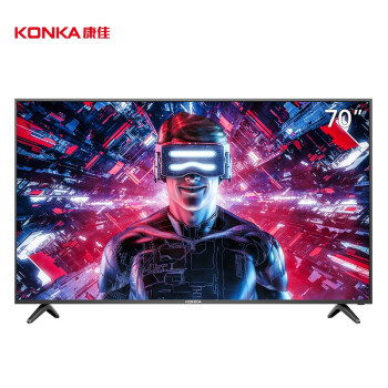 双11预售、新品发售：KONKA 康佳 70D6S 4K液晶电视 70英寸