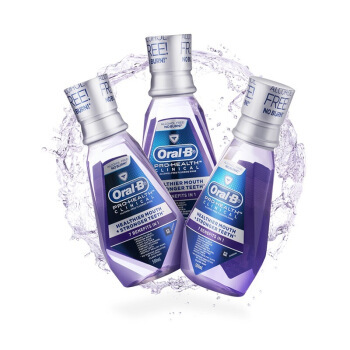 Oral-B 欧乐-B 牙龈专护漱口水 500ml*3瓶装 *3件