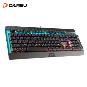 国内知名外设品牌 达尔优 背光青轴机械键盘 104键 159元包邮