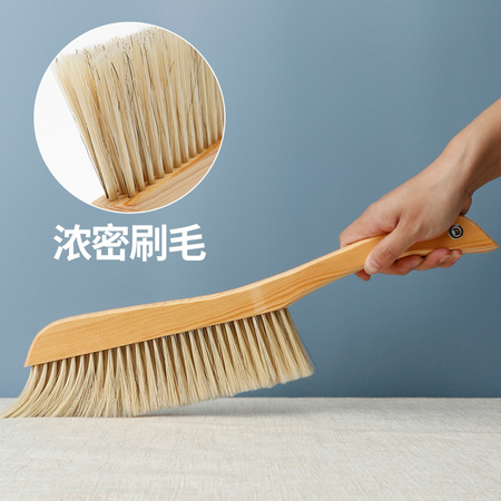 木丽 软毛扫床刷 实木柄