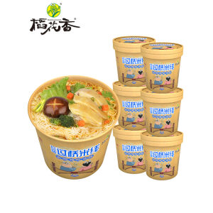 稻花香 珍品牛肉味过桥米线 93g*6桶