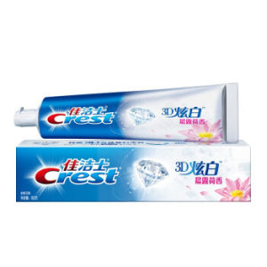 Crest 佳洁士 炫白 晨露荷香牙膏 180g+黑人牙刷