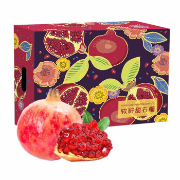 京觅 突尼斯软籽石榴 单果300g-400g *3件 +凑单品