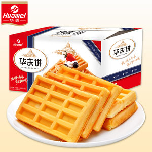 第2件0元 华美 华夫饼干 400g/箱