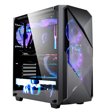 GAMEMAX 游戏帝国 风镀F1 中塔机箱