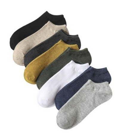 东竹棉品 dzmp020 男士薄款船袜 8双装