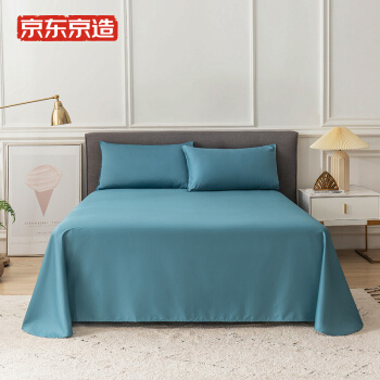 J.ZAO 京东京造 60支贡缎全棉床单 200*230cm