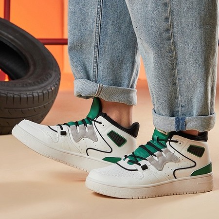 聚划算百亿补贴：LI-NING 李宁 进击 AGBQ111 男士中帮运动鞋