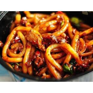 热销爆款 新疆特色美食 疆瀚 微辣/中辣/爆辣 炒米粉 500g*3袋 31.8元包邮