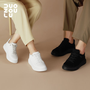 多走路 20年新款 高性价比男女健步鞋 5cm加厚底