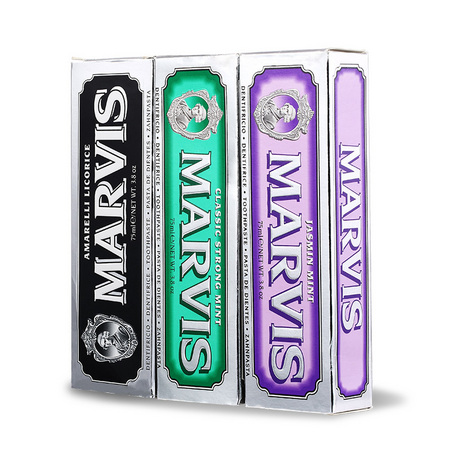 双11预售：MARVIS 玛尔斯 牙膏 85ml*3支 多口味可选