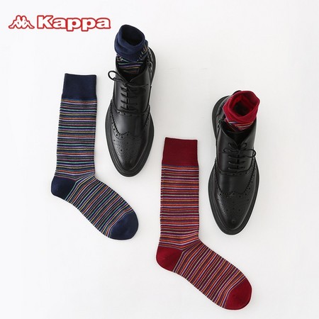 kappa 卡帕 KP8W04 男士中筒袜 2双装