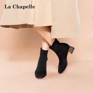 拉夏贝尔 马丁靴/中筒瘦瘦靴/长靴