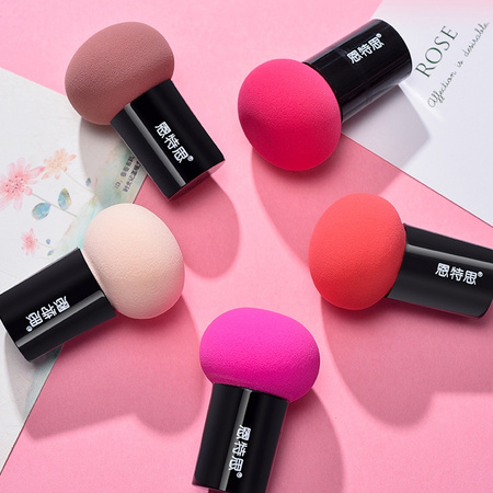 恩特思 小蘑菇头化妆蛋 2只装