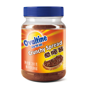 瑞士百年品牌 Ovaltine阿华田 酷脆酱巧克力酱 200g*2件 拍2件39元包邮