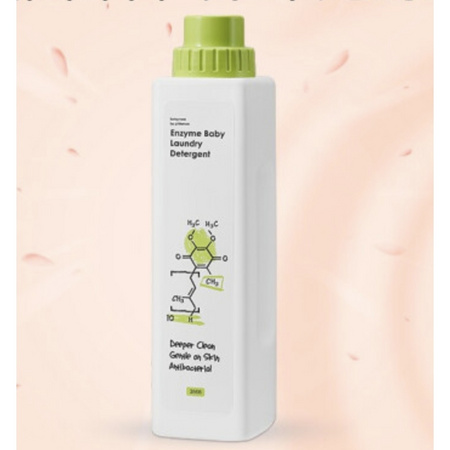 babycare 婴儿抑菌洗衣液 800ml*1瓶+500ml*1袋