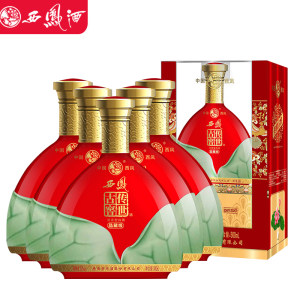 西凤 品藏级 传世古窖 浓香型52度白酒 500ml*6瓶 礼盒装