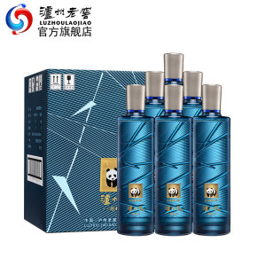 泸州老窖 泸州贡 泊心 52度浓香型白酒 500ml*6瓶 219元双11预售到手价