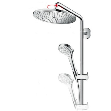 双11预售、历史低价：hansgrohe 汉斯格雅 26794007 柯洛玛280mm恒温龙头花洒套装