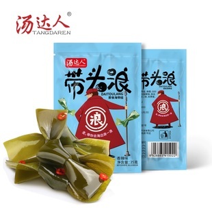 汤达人 香辣即食海带结 35g*15袋