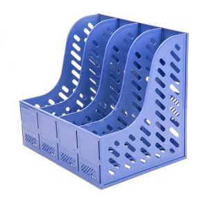 M&G 晨光 ADMN4007 睿智系列 四联文件框 蓝色 *9件