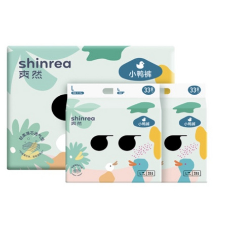 88VIP：sharoy 爽然 轻薄S3 婴儿纸尿裤L66片 *2件
