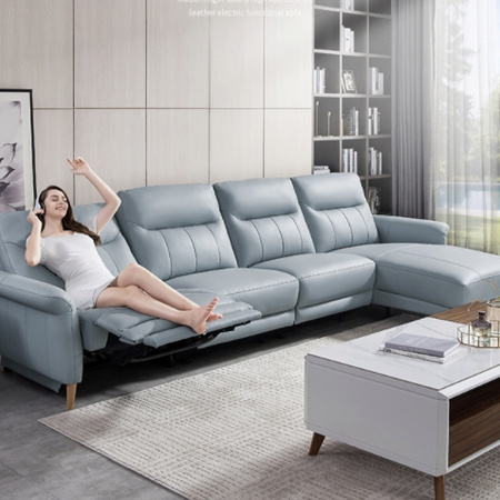 新品发售：CHEERS 芝华仕 50539 头等舱电动功能沙发 四人位