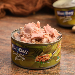 鲜得味 Bluebay 油浸金枪鱼罐头 下饭罐头 180g*8罐