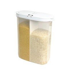 象厨 两分格杂粮罐 1.3L*2格 2.6L