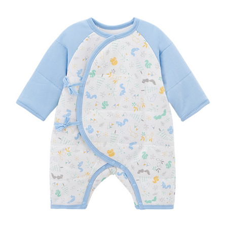 双11预售：YEEHOO 英氏 婴儿夹棉保暖连体衣