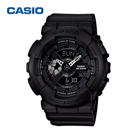 双11预售：CASIO 卡西欧 BABY-G系列 BA-110BC-1ADR 女士石英手表