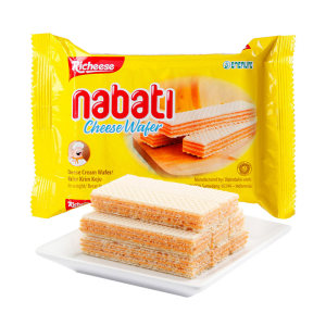 印尼进口 丽芝士 芝士奶酪夹心威化饼18袋