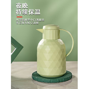 玲珑玻璃 保温壶 1L
