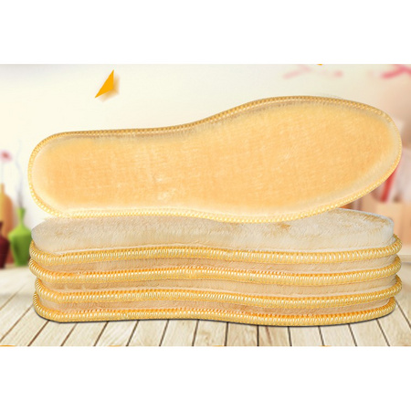 浩川 1670 仿羊毛保暖鞋垫 5双装