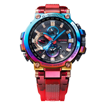 CASIO 卡西欧 G-SHOCK系列 MTG-B1000VL-4ADR 火山雷 男士运动手表