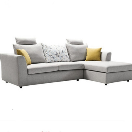 KUKa 顾家家居 2053 布艺可拆洗沙发组合 3+躺