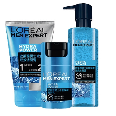 L'OREAL PARIS 巴黎欧莱雅 男士基础补水3件套